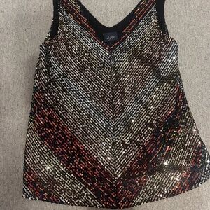 Daytrip Multicolor Sequin Tank Top